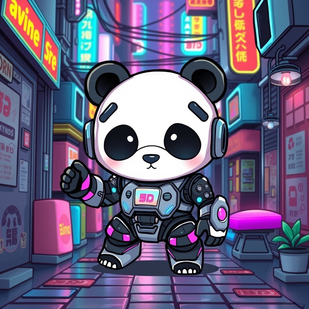 LOG-VΣ04 // 14# NeoPop Pandas — Asset Acquisition Confirmed